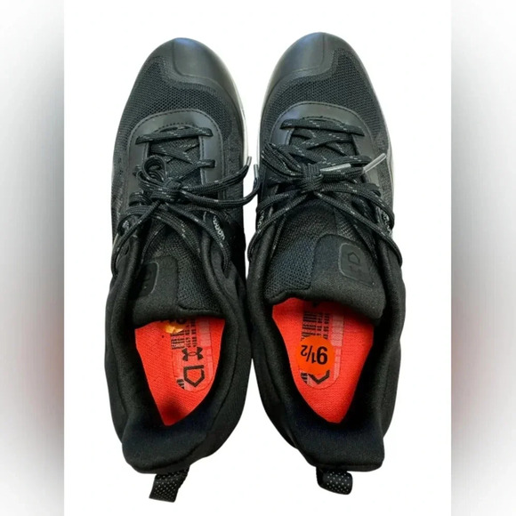 Under Armour Mircotips Cleets Black Size 9.5 - Picture 2 of 9